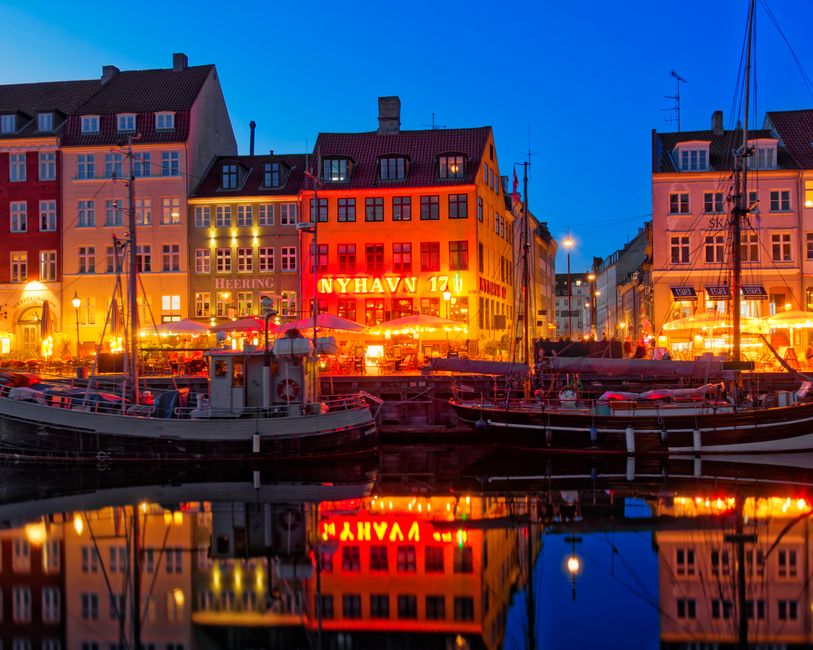 Strøget og de historiske gader i Indre By, København