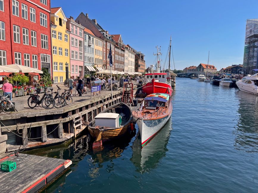 Butiksliv og gadeliv i Indre By, København